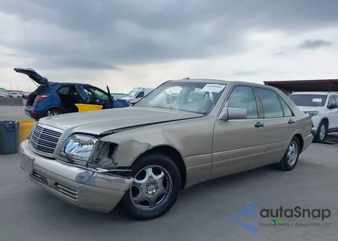 1999 Mercedes-Benz S 320 from USA, damaged, VIN WDBGA33G9XA415553